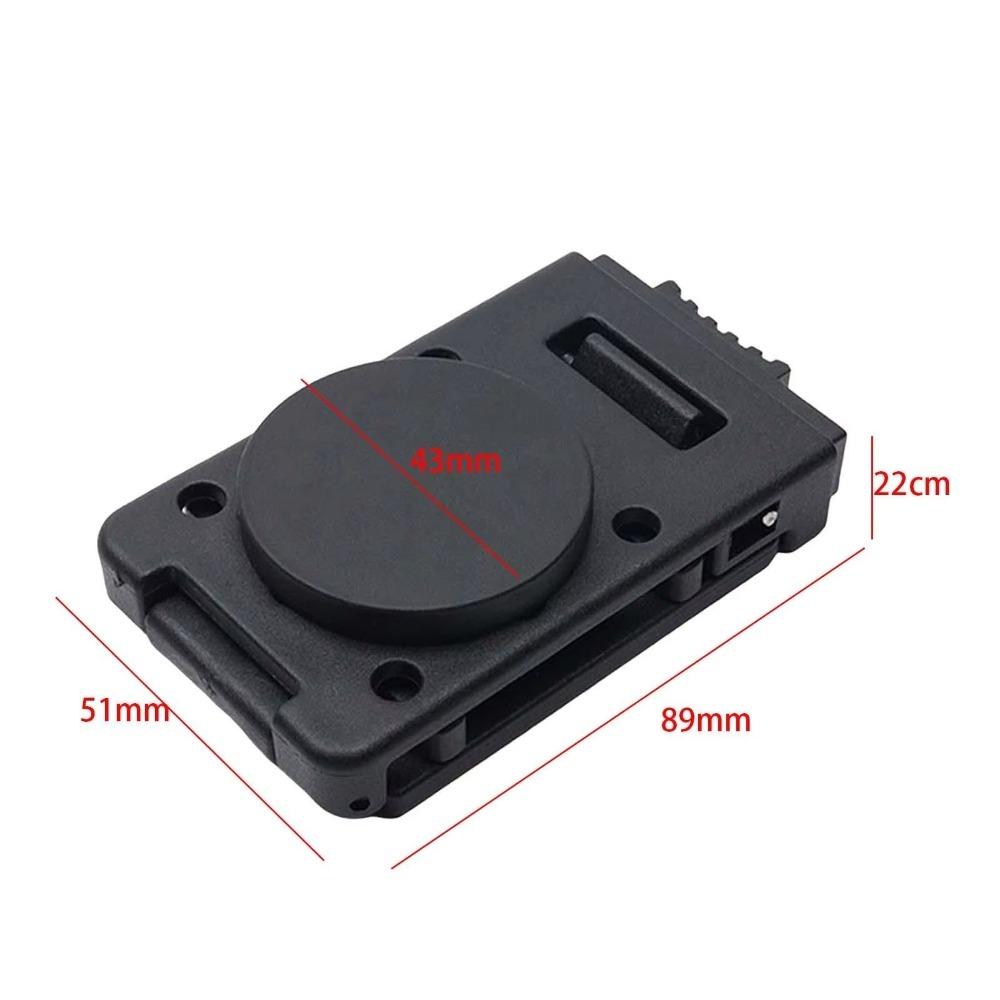 Metal Tool Belt Clip Non-Slip Adjustable Belt Buckle Convenient for Safe Storage
