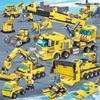 693Pcs Engineering Trucks Building Blocks Toys for Boys City Series Blocks Toys Educational Toy for Kids 6+ Years Old Children Gifts