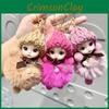 Soft Sweet And Plush Bigeyed Doll Keychain Accessory For Kids Gifts Collectibles And