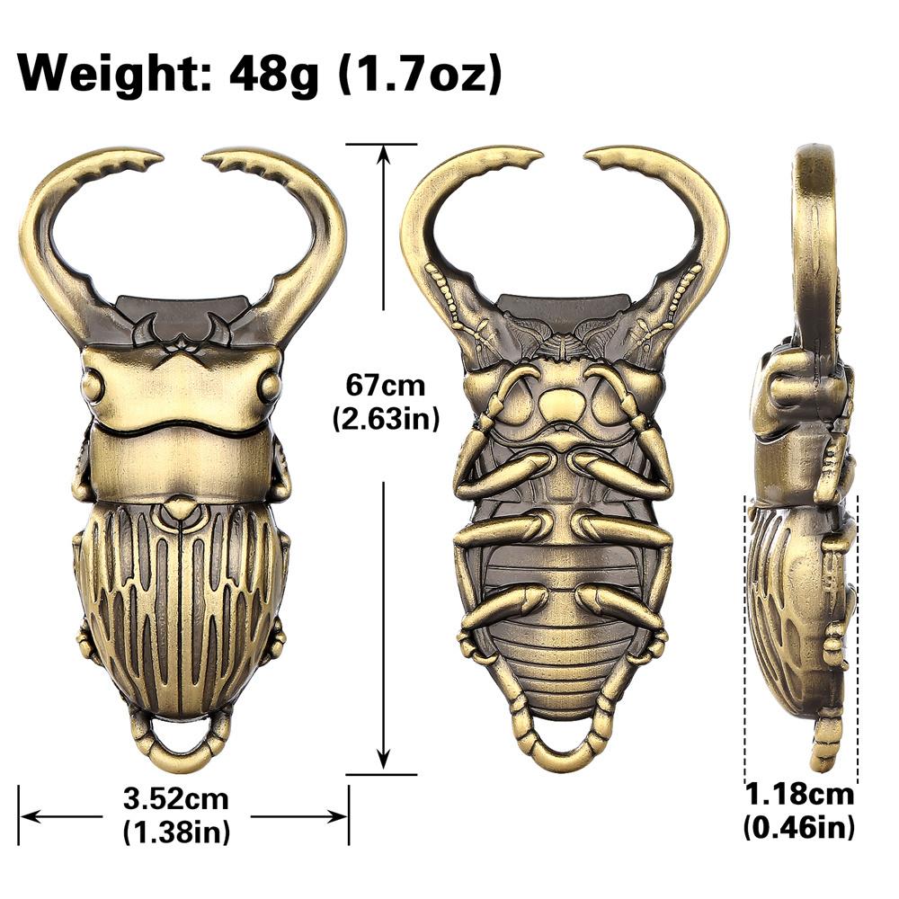 Beetle Shaped Design Beer Bottle Openers Unique Birthday Bar Gifts Alloy Metal Openors for Glass Bottle Drink Bottle