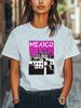 Мексика Арт Графика Женская Мужская Футболка Модная Футболка Модный Повседневная Футболка Унисекс Футболка