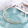 Modyle Fashion Full Pearl Hairbands Elastic Flower Women Hair Hoop Bands Headband Bezel Girls Hair Accessories Headdress
