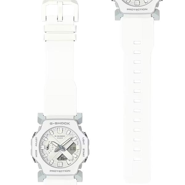 Casio G-SHOCK GA-2300-7AJF [G-SHOCK Minimal Design] Round Watch White Resin Digital Analog