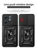 Для Infinix Smart 8 Pro 4G чехол слайдер камера бронированный телефон чехол для Infinix Smart 8 Plus автомобильный магнитный держатель подставка кольцо задняя крышка