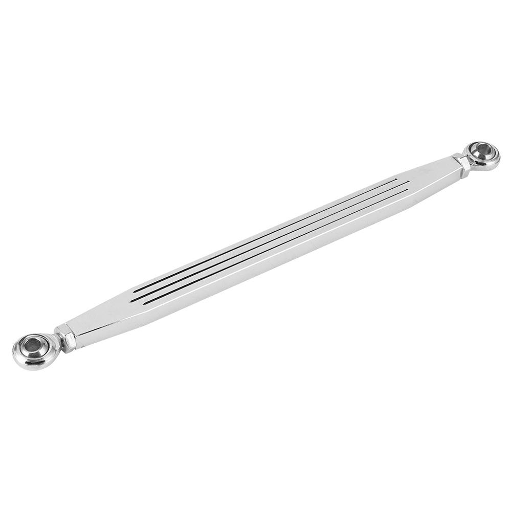 300мм 12дюймовый Полосатый Длинный Тип Рычаг Переключения Передач Тяга Тяга Серебристый