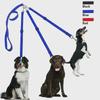 Detachable Triple Dog Leash for Large, Medium & Small Dogs
