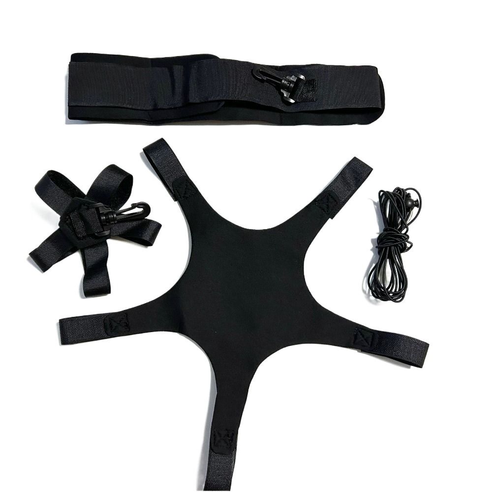 Adjustable Soccer Ball Juggle Bags Elastic Belt Soccer Trainer Belt Football Kick Trainer Practice