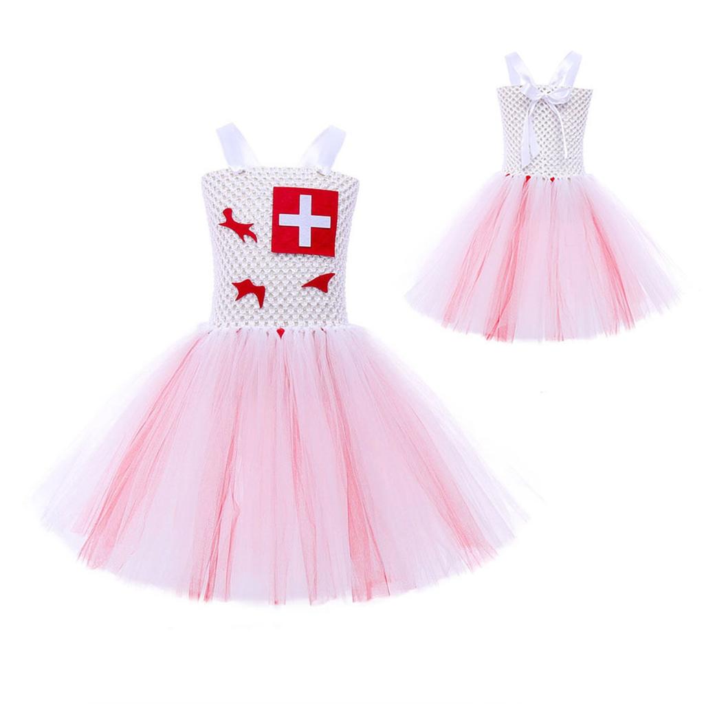 Девочки Хэллоуин Накидка Клетчатое Платье Без Рукавов Комплект из 2 предметов