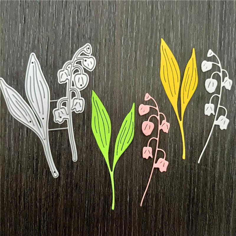 Цветы, листья, металлические трафареты для DIY, скрапбукинга, высечки, бумажные карты, тисненные декоративные ремесленные высечки