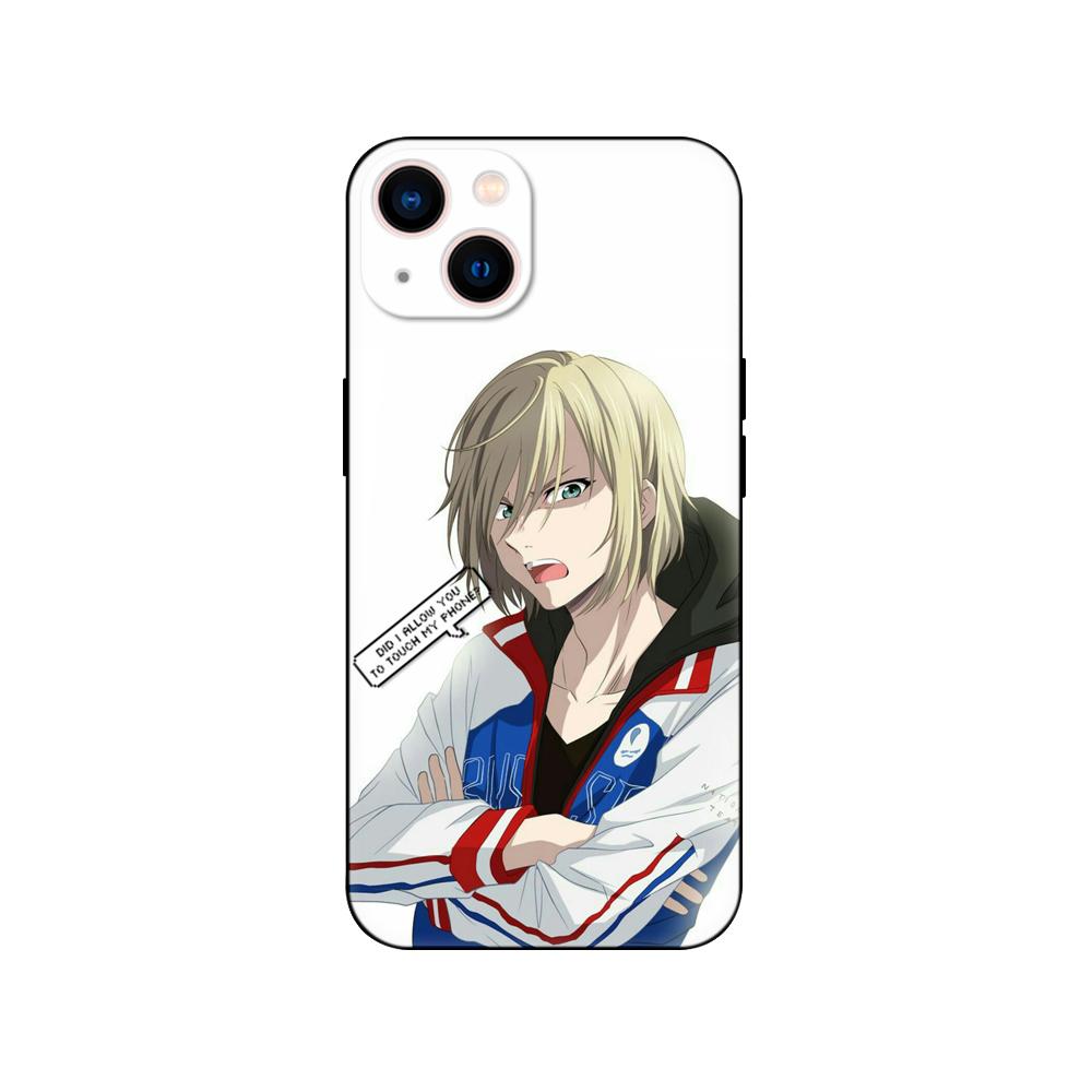 Черный чехол из ТПУ для Samsung galaxy S22 S20 S21 FE PLUS ultra+S10 E lite задняя крышка yuri on ice history maker