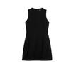Summer New Product Women's Clothes French Pleated Design Fluffy Hem round Neck Short Sleeveless Dress 3123281