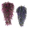 Artificial Ivy Flower Vine Garland Lavender Wall Hanging Home Garden Trailing Basket Plants