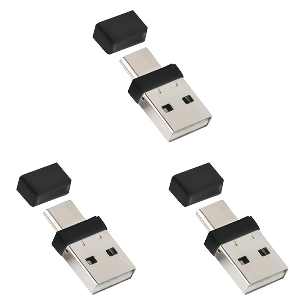 1-5 шт. Двухголовочный джиггер для мыши USB Type C 2 в 1 Необнаруживаемый шейкер для мыши Plug and Play без драйверов Автоматический джиггер для мыши