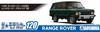 Aoshima Bunka Kyozaisha The Model Car Series Land Rover LH36D Range Rover Classic 1992 Пластиковая модель 1/24 № 120
