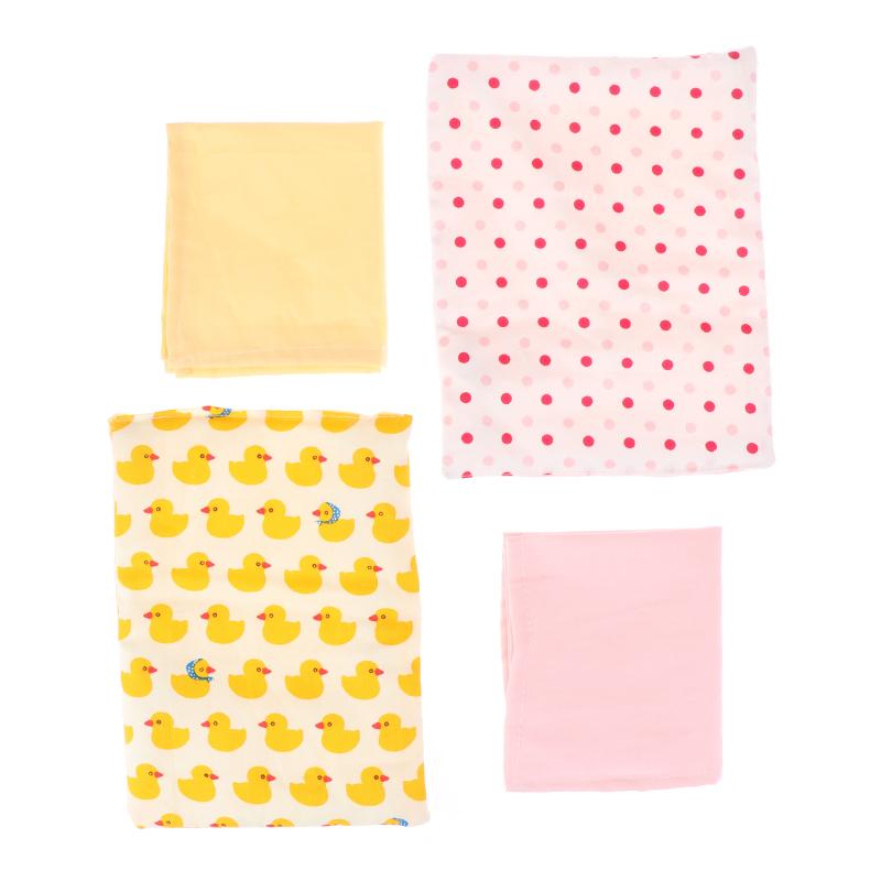 1Комплект 1:12 Миниатюрный кукольный домик Простыня Одеяло Подушка Постельное белье Четыре предмета Комплект Декор для спальни Игрушка Кукольный Дом Аксессуары