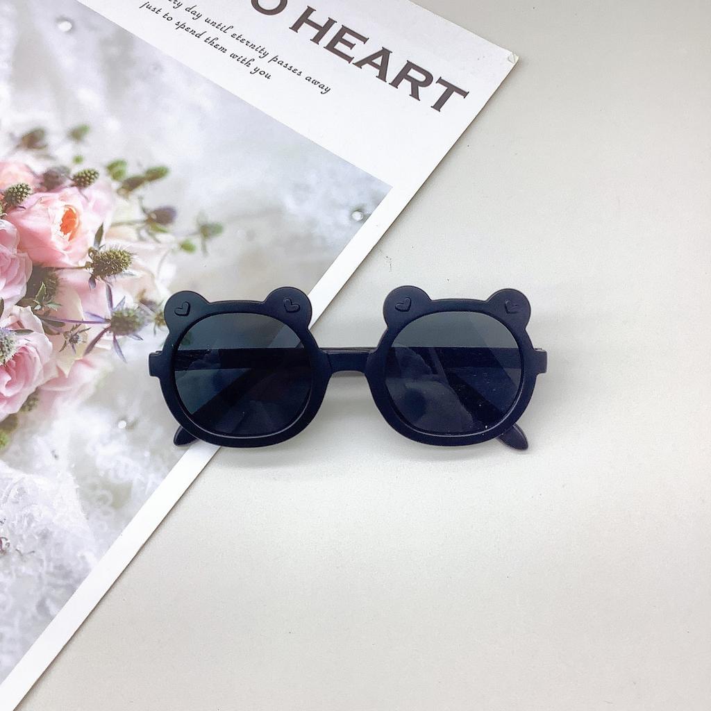 Fashion Sunscreen Uv Protection Children'S Sunglasses Folding Cute Girls Sunglasses Children Concave Glasses