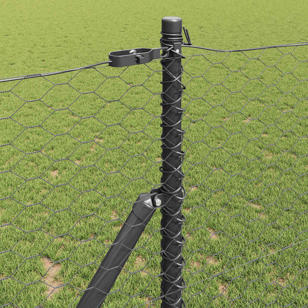 Ground Fix Welded Wire Fence 10 x 1 m (W x H)