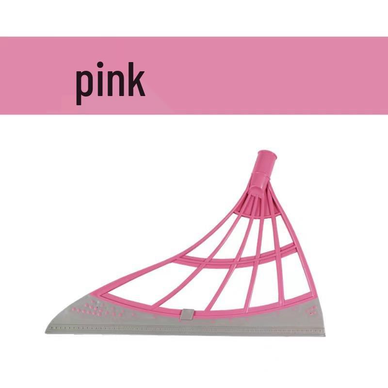 Черная волшебная метла: Скребок двойного назначения для сметания волос и воды с антипригарным покрытием с совком