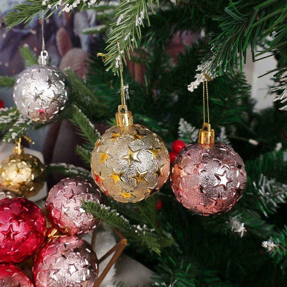 Рождественский подарок Рождественский шар для украшения Гальванизированные подвесные украшения для рождественской елки