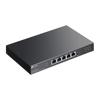 Настольный коммутатор QoS Неуправляемый Поддержка PoE Питание До 123 Вт TP-Link 5 портов 2.5G 4 порта PoE++, 802.1p/DSCP (TL-SG1006PP)