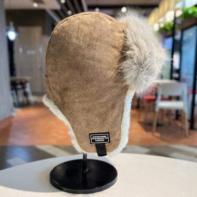 Шапка Мужская Зимняя Теплая Шапка Утепленная Защита Ушей Шапка для Велоспорта Защита от Холода Мужская Зимняя Уличная Для Среднего Возраста Женская