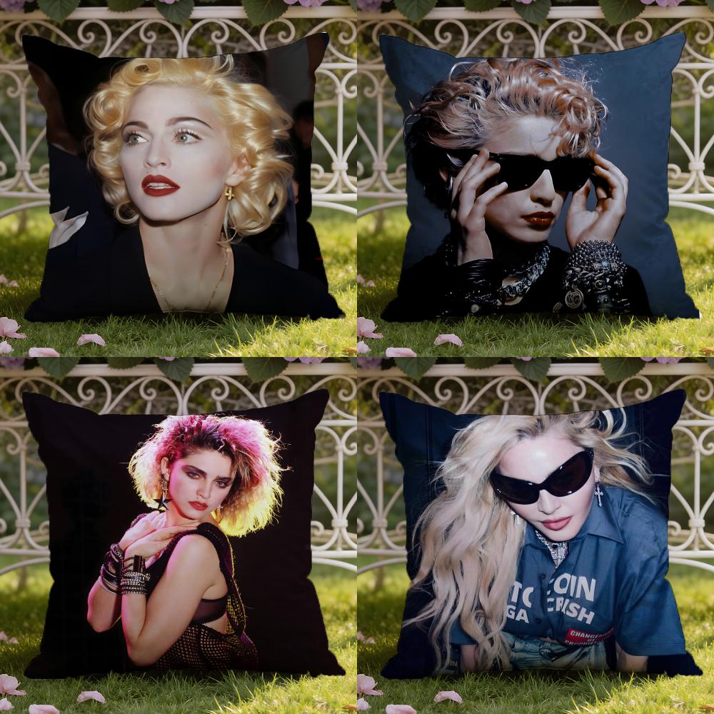 M-Madonna-A Чехол на подушку Двусторонний чехол для дома и автомобиля: Двусторонняя конструкция для максимального комфорта