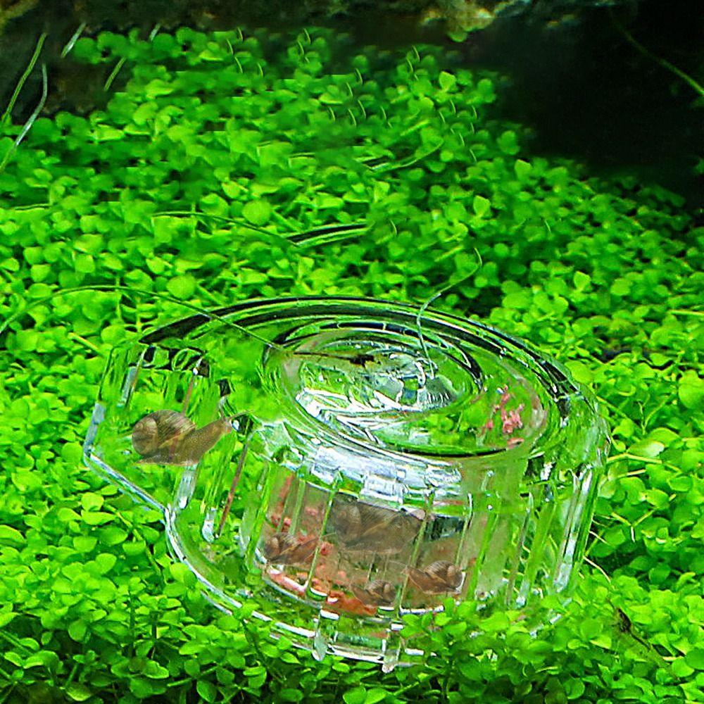 Transparent Snail Trap Catcher Snail Removal Device Planaria Pest Catch Box Fish Tank Cleaning Tool