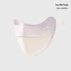 Unisex Gradient Blush Ice Silk Sunscreen Mask: Breathable & UV-Protective with Eye Corner Shield.