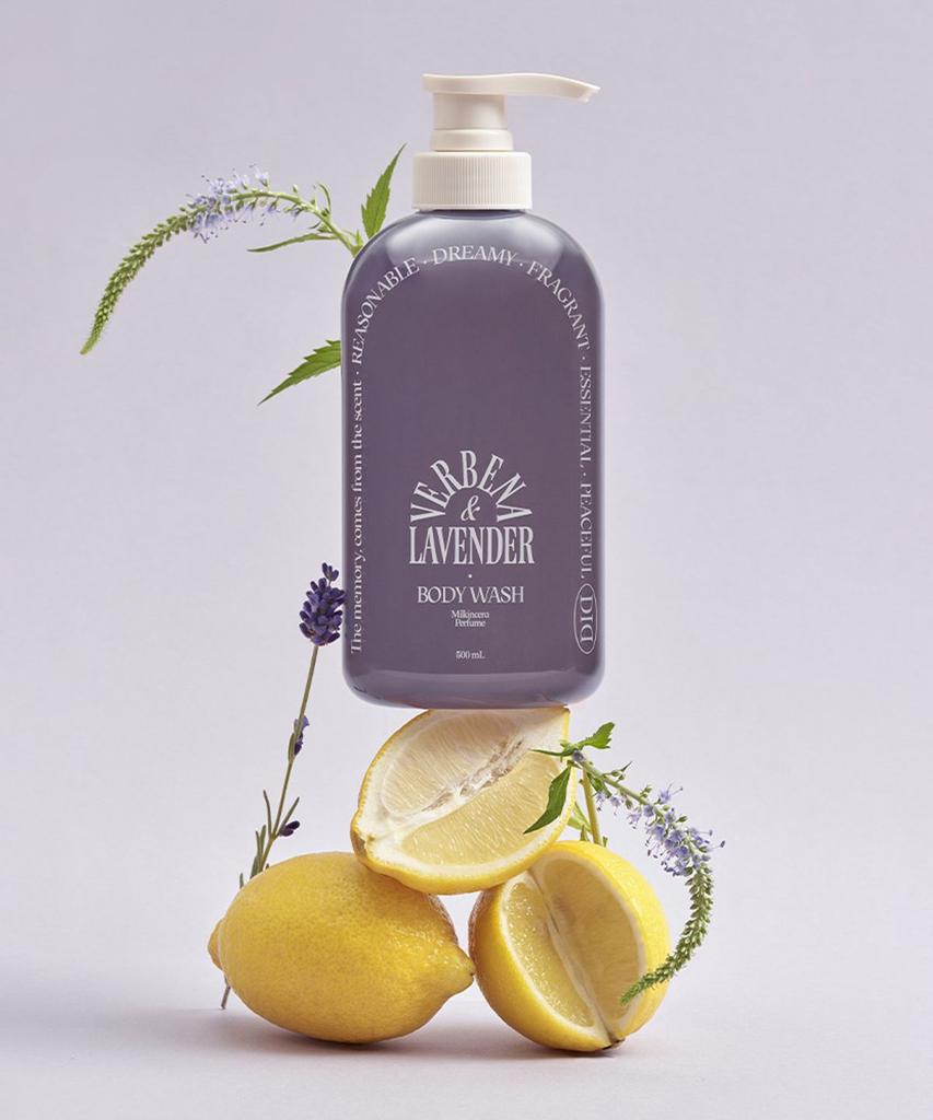 Odd Milk Incera Perfume Body Wash Verbena Lavender