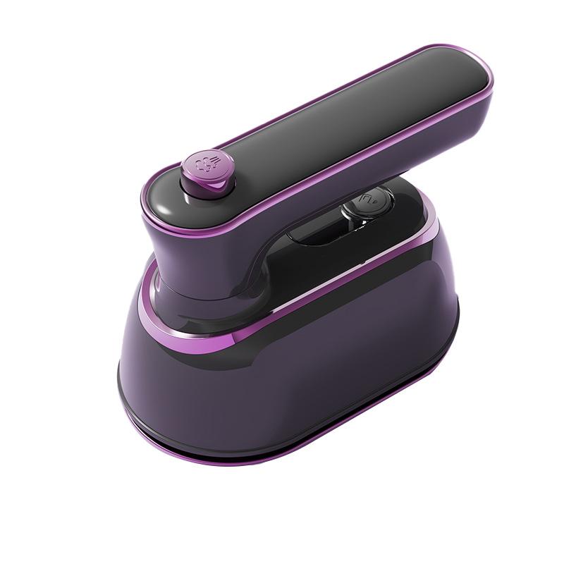 Compact Dual-Use Handheld Steam Iron: Wet/Dry, Foldable, Portable Rotary Iron