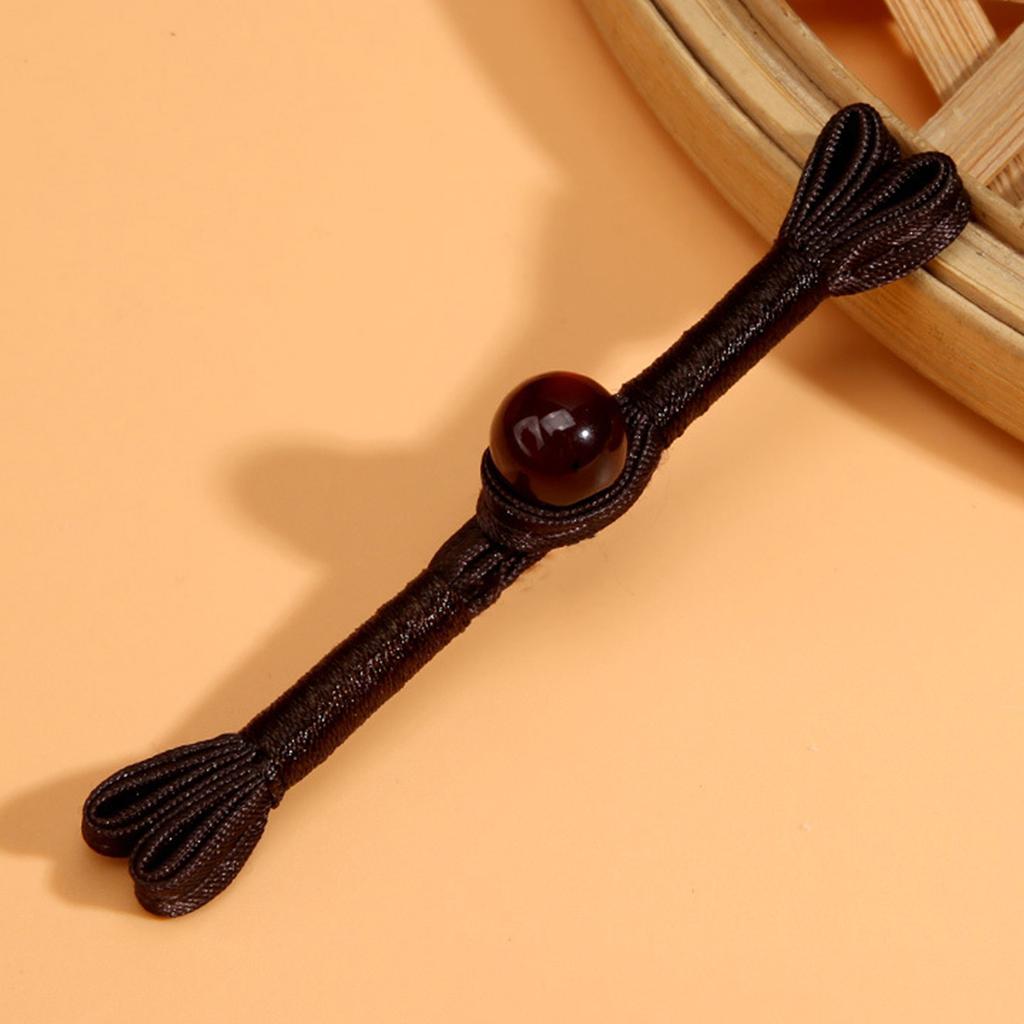 5PCS Chinese Cheongsam Buttons Traditional Costume Ornament Closure Buttons for Sewing Sweater Cardigan Evening Gowns