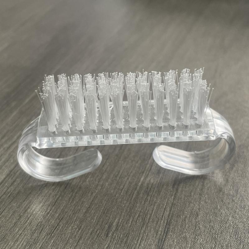 Пластиковые щеточки для ногтей, разноцветные щетки для чистки ногтей, щетка для очистки пыли, мягкие инструменты для снятия лака и маникюра