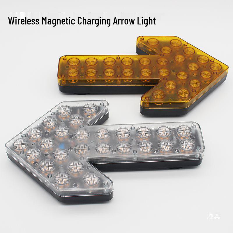 Portable Magnetic Emergency Flashing Light - Yellow Nighttime Indicator