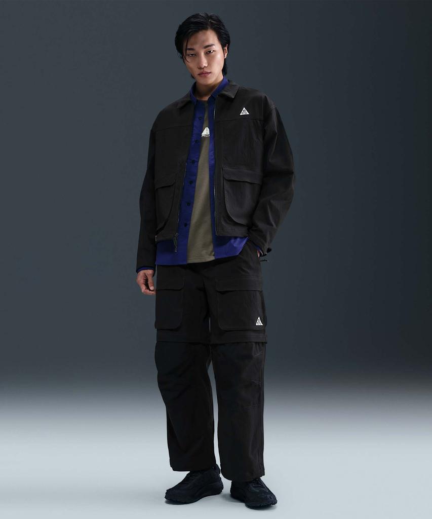 NIKE Acg Smith Summit Zipper Cargo Pants M - Black:Anthracite:Summit White / Hv0592-010