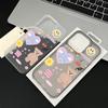Чехлы для мобильных телефонов iPhone 11 13 15 Pro Max 12 14 Pro Max Чехол для iPhone 16 15 Plus 13 Pro 12 Mini 13 Mini Матовая текстура Нарисованные мультяшные цветы