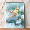 Pokemon Themed Typhlosion Wall Decor with Delicate Details Long Lasting Colors Suitable for Various Scenes Such As Living Rooms