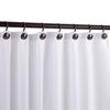 12Pcs Shower Curtain Hooks Rustproof Corrosion Resistant Simple Installation Decorative Metal Shower Curtain