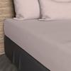 Fitted Sheet 140x190 Cm In 57 Thread Count Cotton SOLEIL D'OCRE Pink