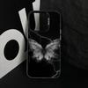 Dark Butterfly Series Phone Case For iPhone 17,16,15,14,13,12,11 Plus,Pro Max,XS,Colorful Silver Black Cover