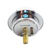 YNXC-100ZT Magnetic aid Axial Band Side Oil Pressure Gauge Shock-proof Pressure Gauge Meter