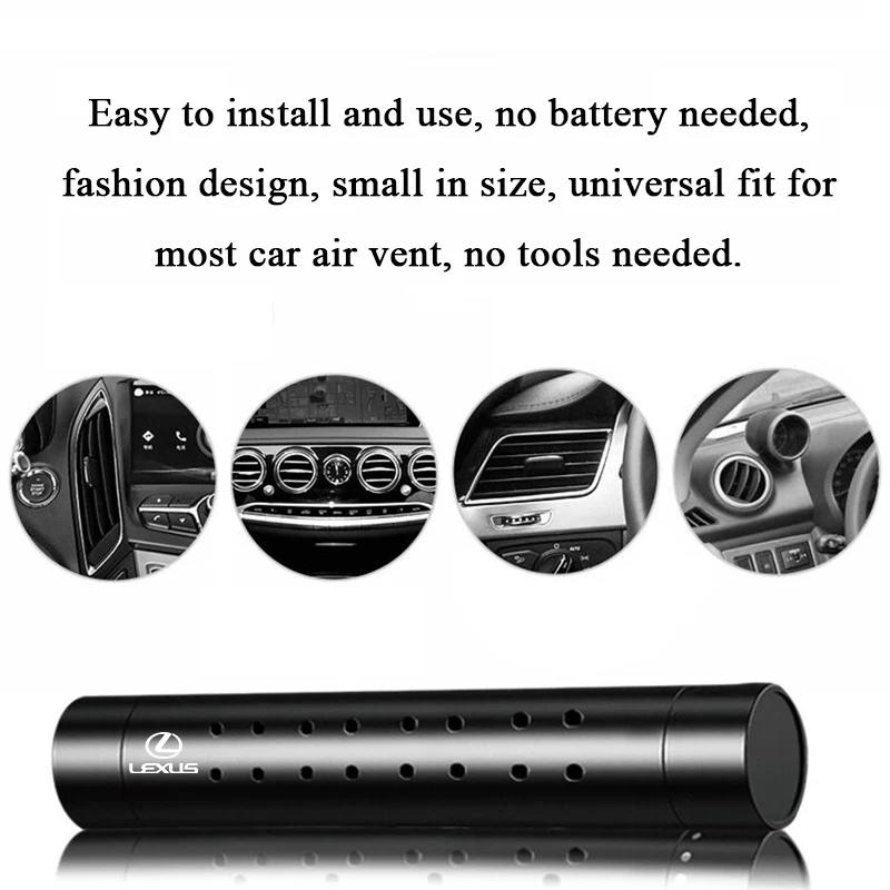 ZAG1 2026 Hot Interior Stickers Car Air Freshener Ventilation Clip Auto Interior Perfume For Lexus RX300 IS200 IS250 ES350 Ct200h UX2