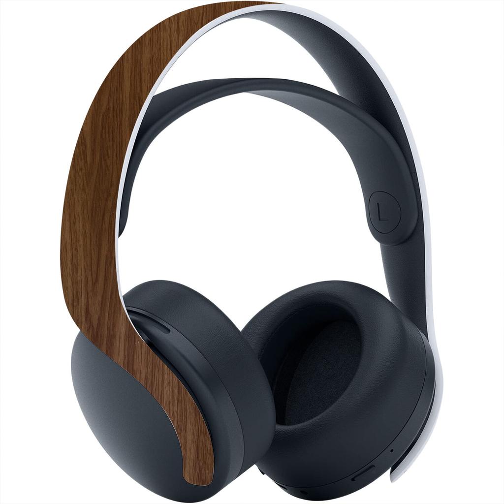 PlayVital Custom Stickers for PS5 Disc Edition Consoles, PS5 Controllers, Charging Stations, Headsets, and Media Remotes [Woodgrain Design]