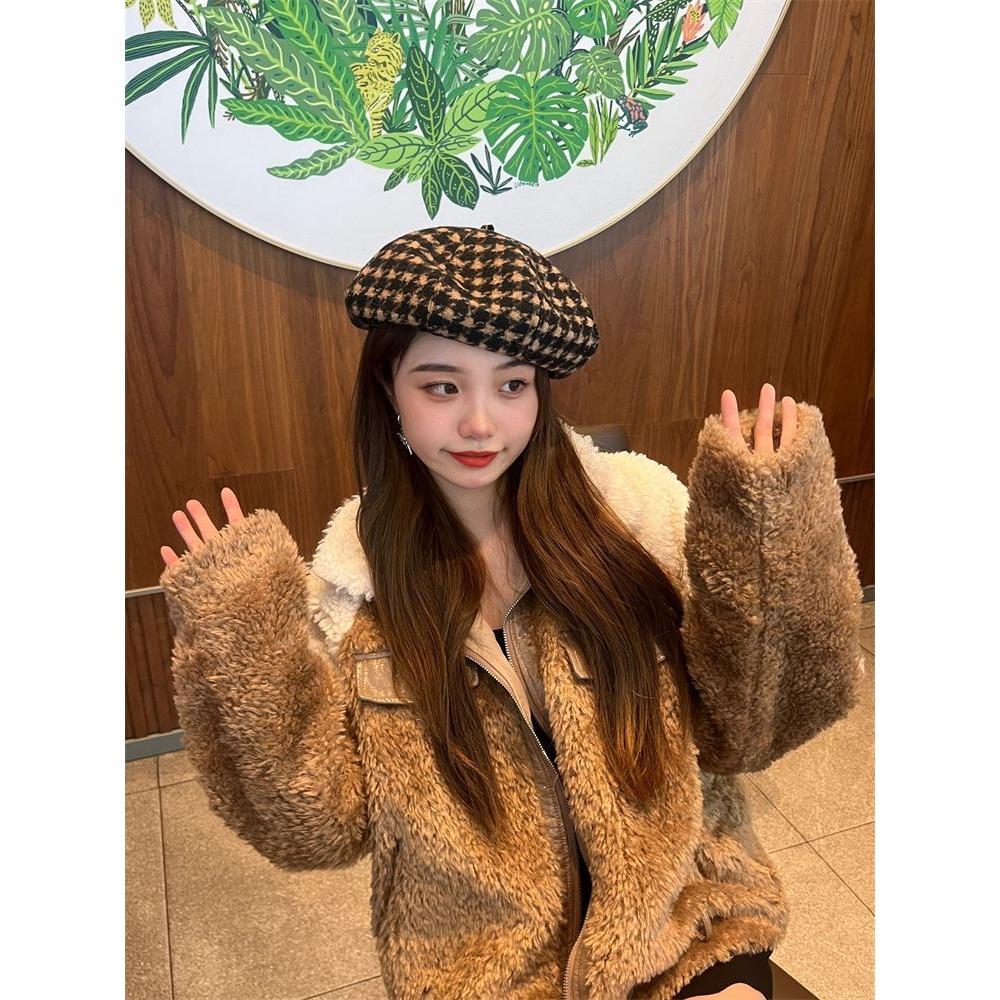 Женские шляпы Новое поступление Модный Универсальный Берет Женская шляпа художника Минималистичный Элегантный головной убор