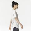 Mizuno Stretch Smooth Training Short UV White 32MAB870 Women's T-Shirt, Sleeve, Protection, Sand,