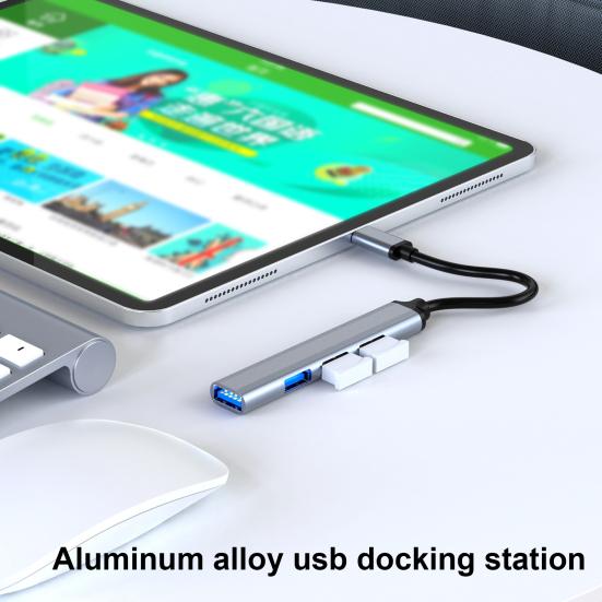 USB-расширитель премиум-класса на 4 порта Ультратонкий Plug Play