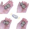 Fidget Linkage Bike Chain Spinner Design Figurine Spinning Finger Metal Stainless Steel Durable Mechanics with Smooth Fidget Toy for Adults and Kids