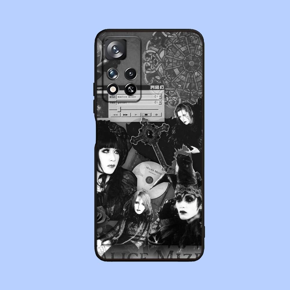 Malice Mizer Rock Band Phone Case For Samsung Galaxy A13,A21s,A22,A31,A32,A52,A53,A71,A80,A91 Soft Black Cover