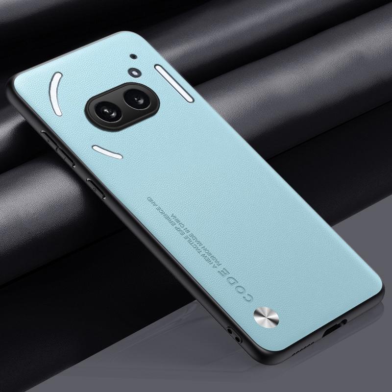 Роскошный чехол из искусственной кожи для Nothing Phone 2A Phone2A задняя крышка матовый TPU силиконовый противоударный чехол для телефона с полной защитой Coque