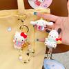 Sanrio Hello Kitty Милый и Очаровательный Маленький Ангел Серия Cinnamoroll Мультфильм Аниме Периферия Кукла Брелок Подвеска Украшение для Рюкзака Подарки