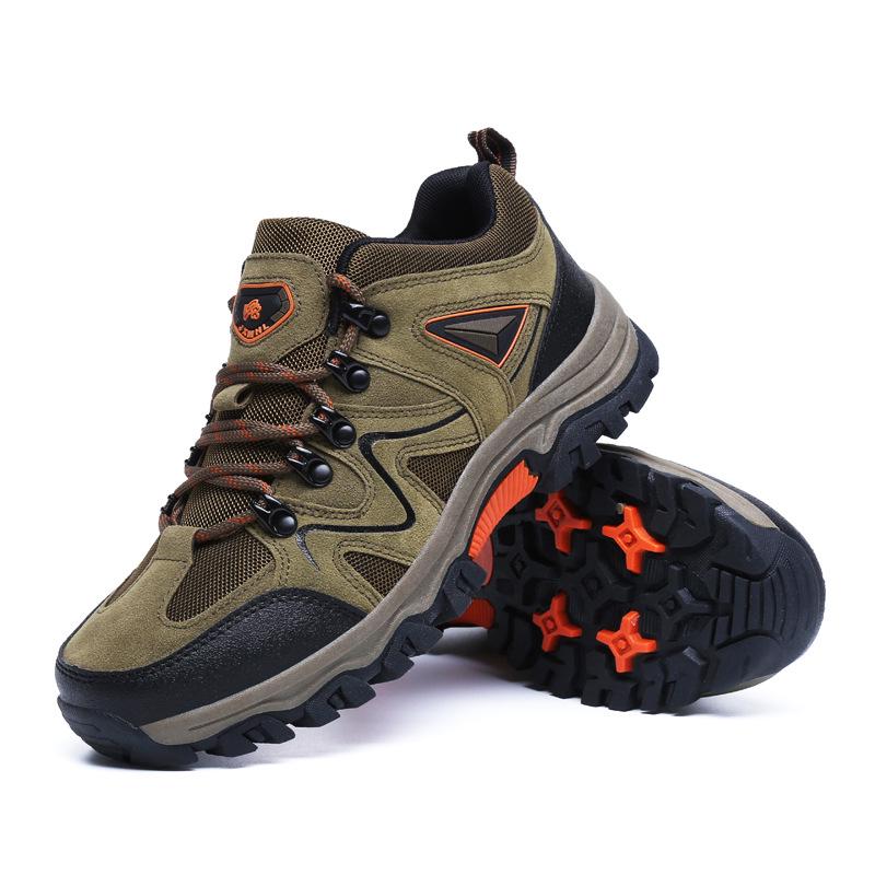 Popular outdoor hiking shoes men's non-slip and wear-resistant hiking shoes off-road climbing shoes lightweight cushioning outdoor